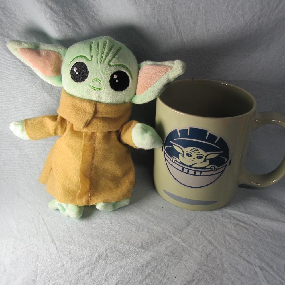SALE* plush "the child" grogu mandalorian & ZAK! Mug NWT (w1827)